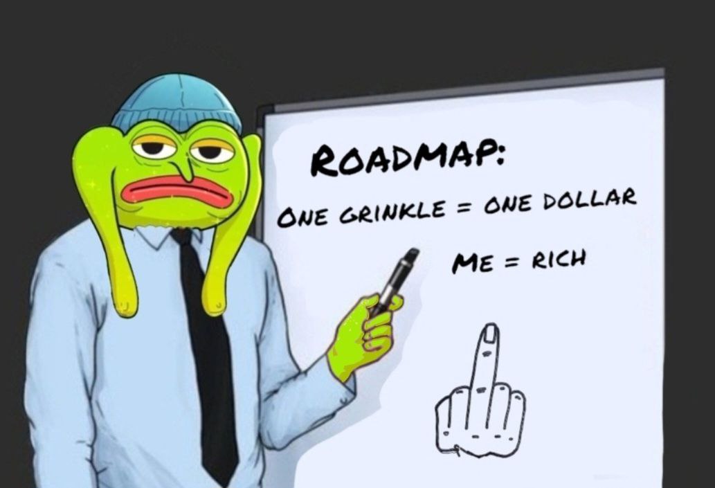 Meme_Me_Hard's tweet photo. @DanielMacrae13 @GrinkleEth #GRINKLE or GTFO https://t.co/zi1RJq13or
