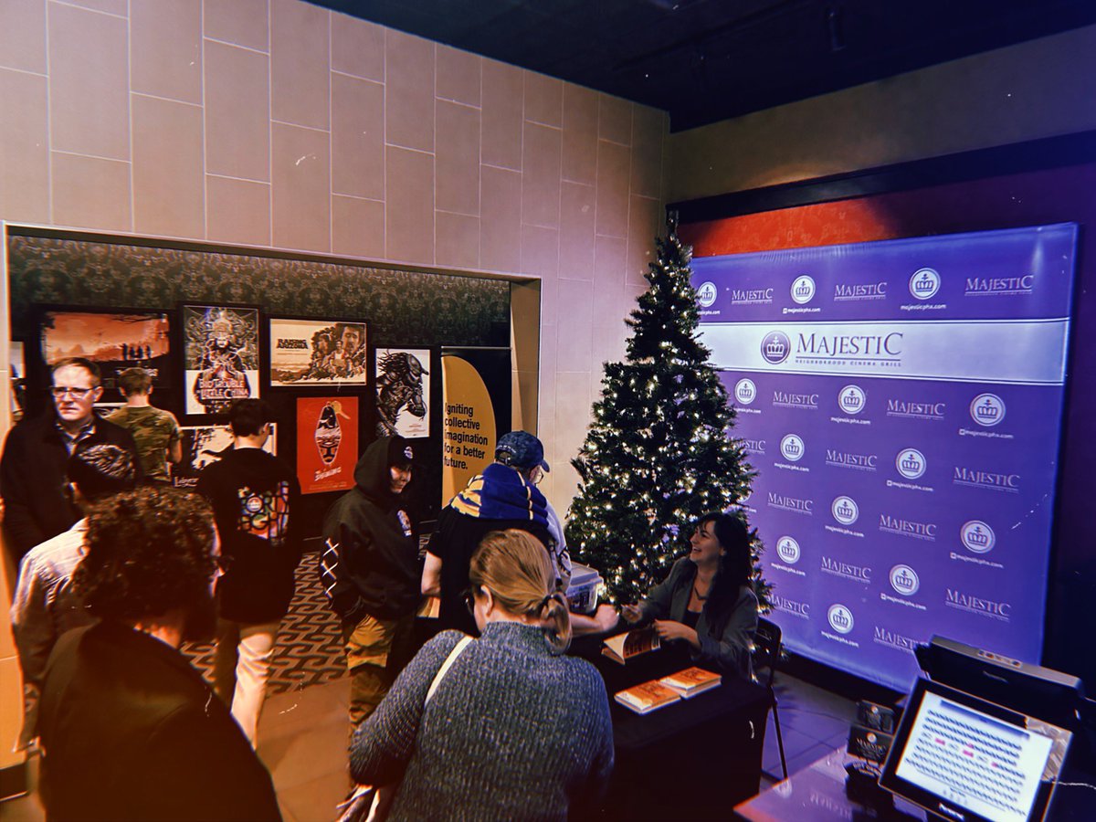 The film, Annihilation, delves into themes of transformation, self-destruction, and the unknown. <a href="/AthenaAktipis/">Athena Aktipis</a> meeting movie goers at the <a href="/MajesticPhx/">MajesticPHX</a> after the showing!