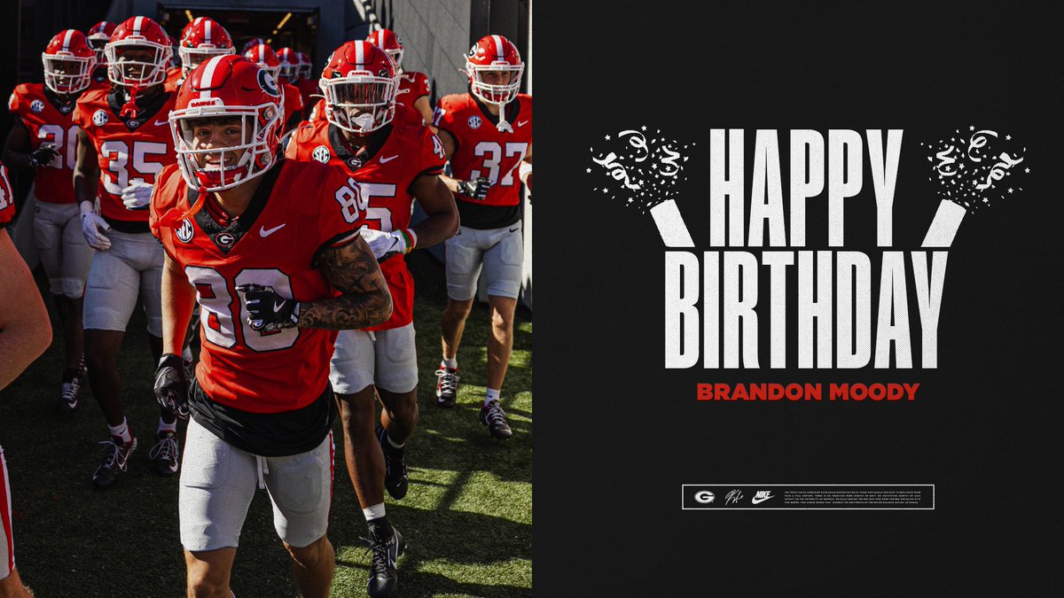 Happy Birthday, <a href="/BMoodless/">Brandon Moody</a> !!

#GoDawgs