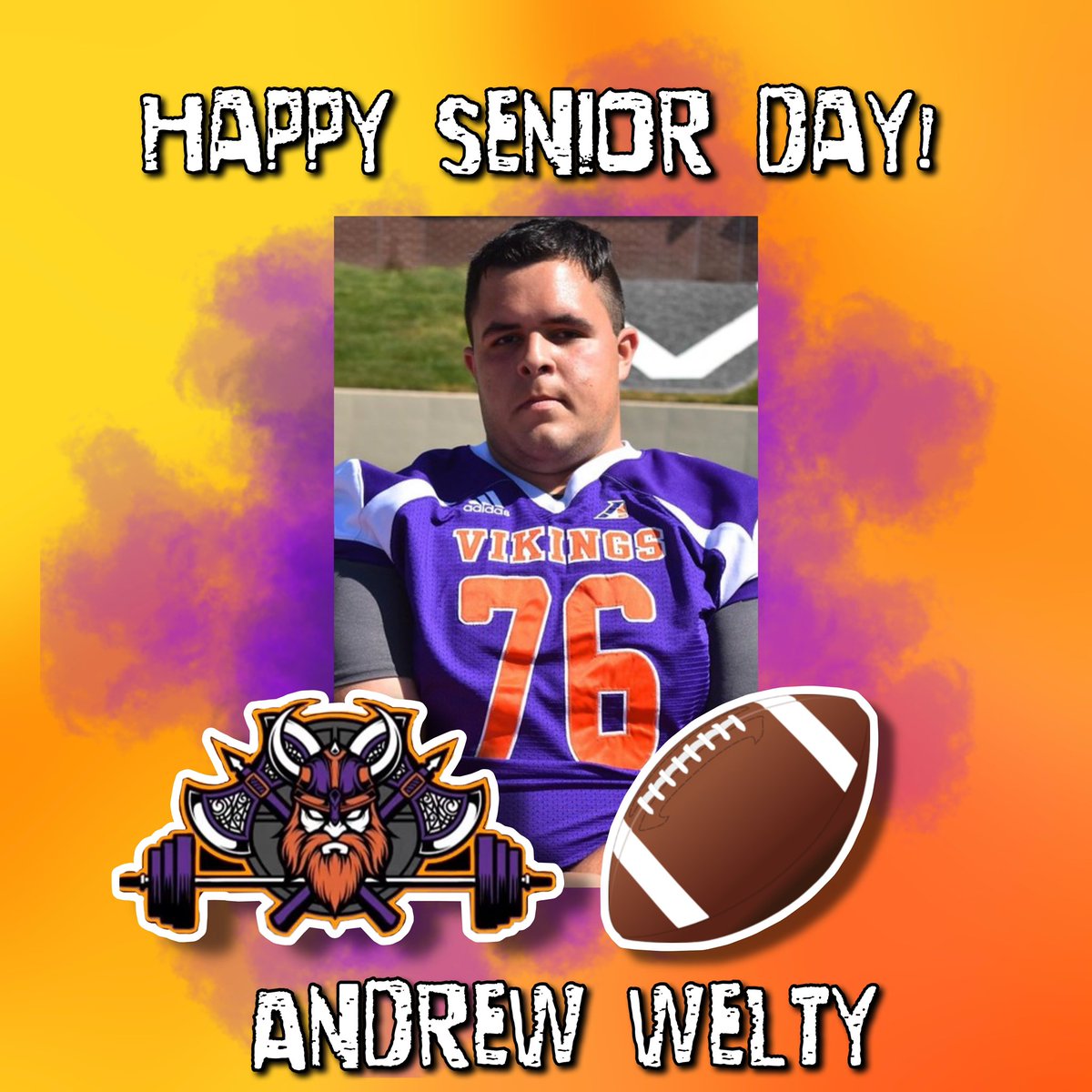 MVC Powerlifting (@movalpl) on Twitter photo Happy <a href="/MovalFootball/">MVC_Football</a> Senior Day to the one and only, Andrew Welty.
Congratulations on the end of your football career! Thank you for being such an amazing part of our team! Sending you love, and good wishes on this special day! Enjoy the moment!
<a href="/WeltyAndrew79/">Andrew Welty</a> #valleywillroll Happy <a href="/MovalFootball/">MVC_Football</a> Senior Day to the one and only, Andrew Welty.
Congratulations on the end of your football career! Thank you for being such an amazing part of our team! Sending you love, and good wishes on this special day! Enjoy the moment!
<a href="/WeltyAndrew79/">Andrew Welty</a> #valleywillroll