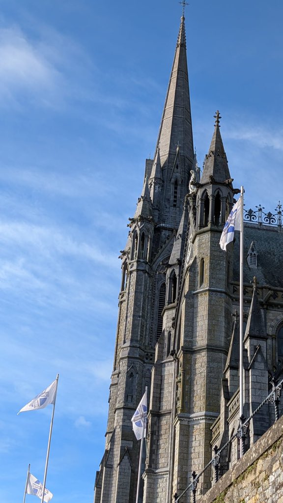 Our flags are flying high ahead of our Parish Mission starting tomorrow. We cannot wait for you to join us on our journey. 

Fr. Laurence Gallagher, the redemptorist priest, will speak at all masses this weekend. 

We look forward to welcoming you all for our Parish Mission.