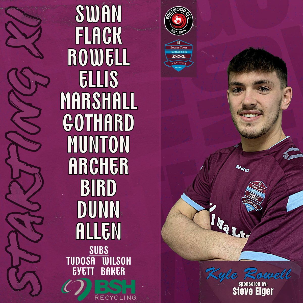 Bourne Town FC tweet media