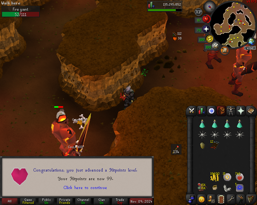 WarpRs's tweet photo. 99 HP on the Iron 

#Runescape #OSRS https://t.co/NUFOzqn9co
