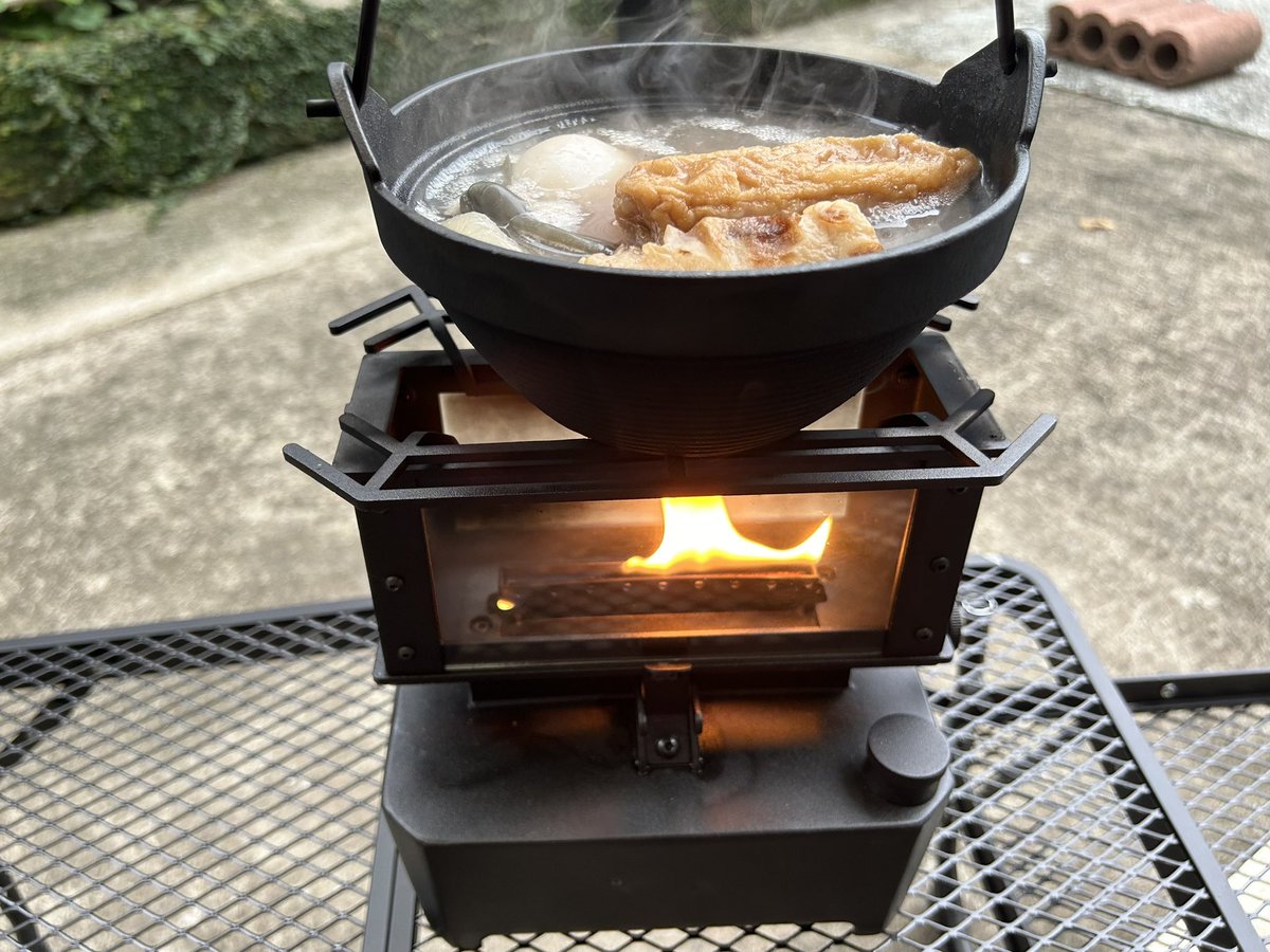 H7project 【 H7 Stove 】アイロンストーブ オイルと替芯付き