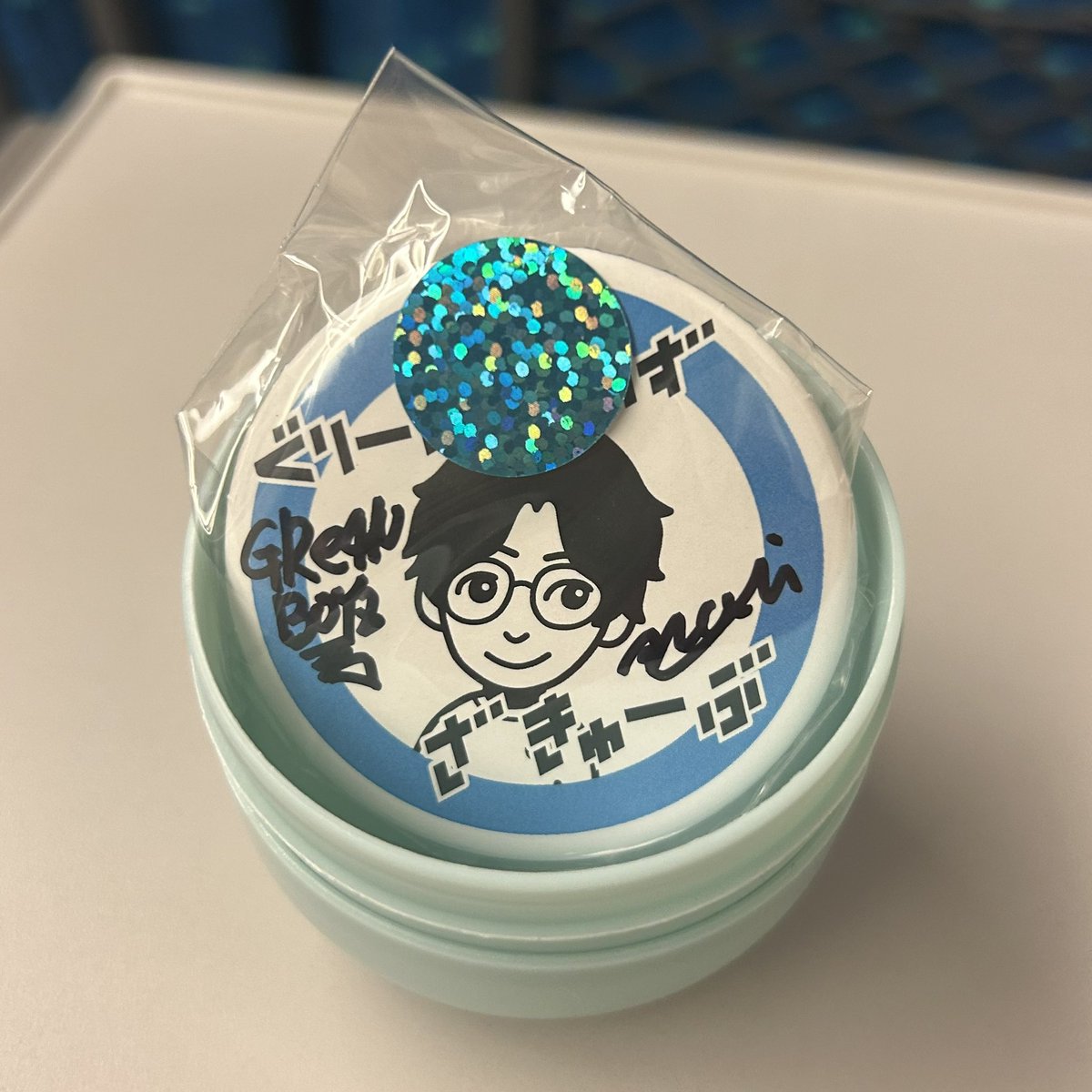 grcrew_m_124's tweet photo. 初サイン、、最後の最後に出てくれて嬉しすぎたありがとう🥲💙 https://t.co/bBpQ47ac4D
