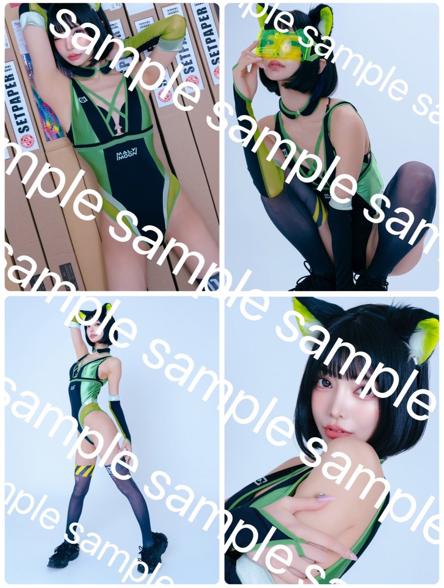米倉みゆ新刊写真集/紙媒体【 #ヨネホリック 】 https://t.co/sXoPz5KErd #storesjp

Malymoon×コスホリコラボのサイケデリックなハイレグ競泳水着💚🖤

よねさん今までで1番攻めたポージングがたくさん？！ネコチャンだからしかたにゃい。

芸術みたいなアートみたいな写真集
ぜひ手に取ってください https://t.co/tQiVXBAG1M
