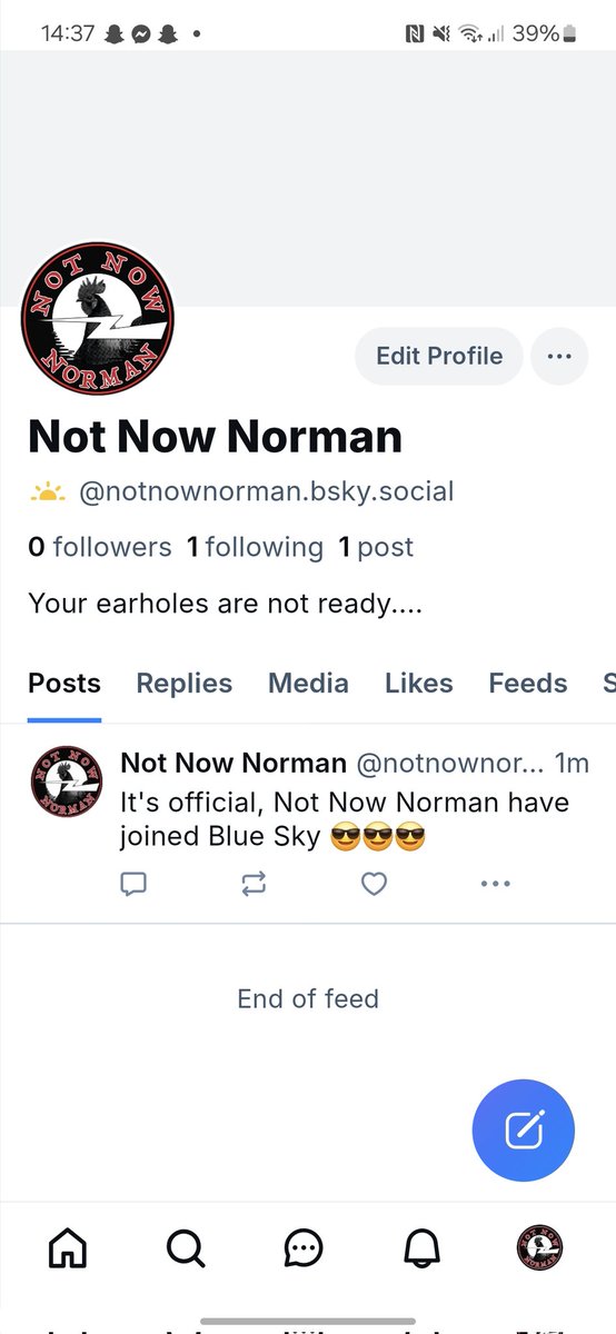 We are now on Blue Sky 🤩🤩🤩