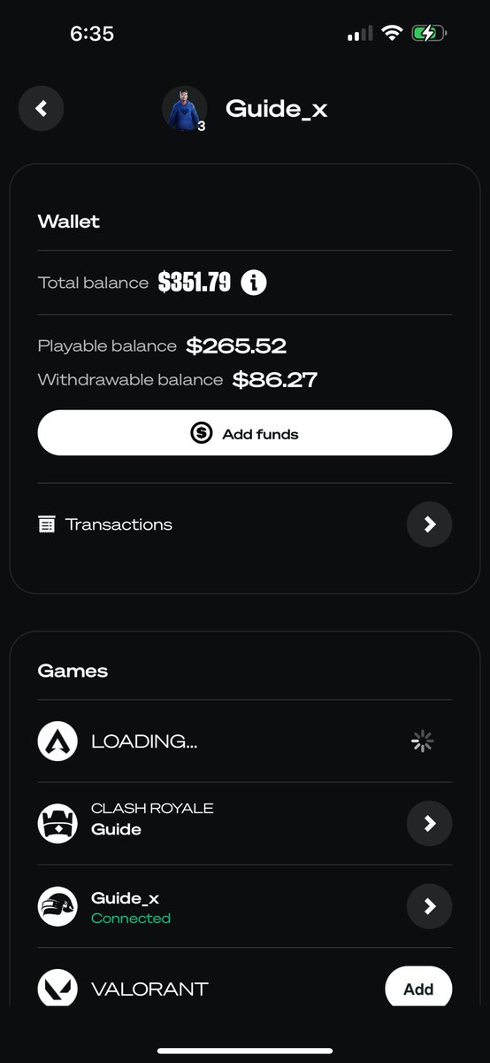 TheGuide_x's tweet photo. And got robbed of my tournament wins I need my money out all of it and what was earned still no action on my refund either https://t.co/GfPu0uES2j