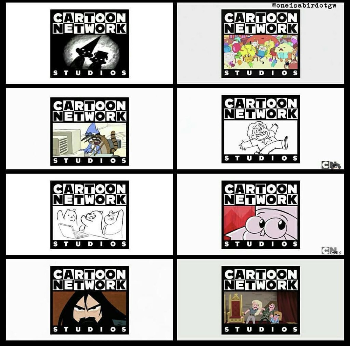The idea behind the clapboard was meant to symbolize a “working” studio. This was also the reason for the roughs. We wanted the viewer to see what was behind the animation. Also, to show this was more than a studio (by just showing a cold logo) it was the shows. As time went on,