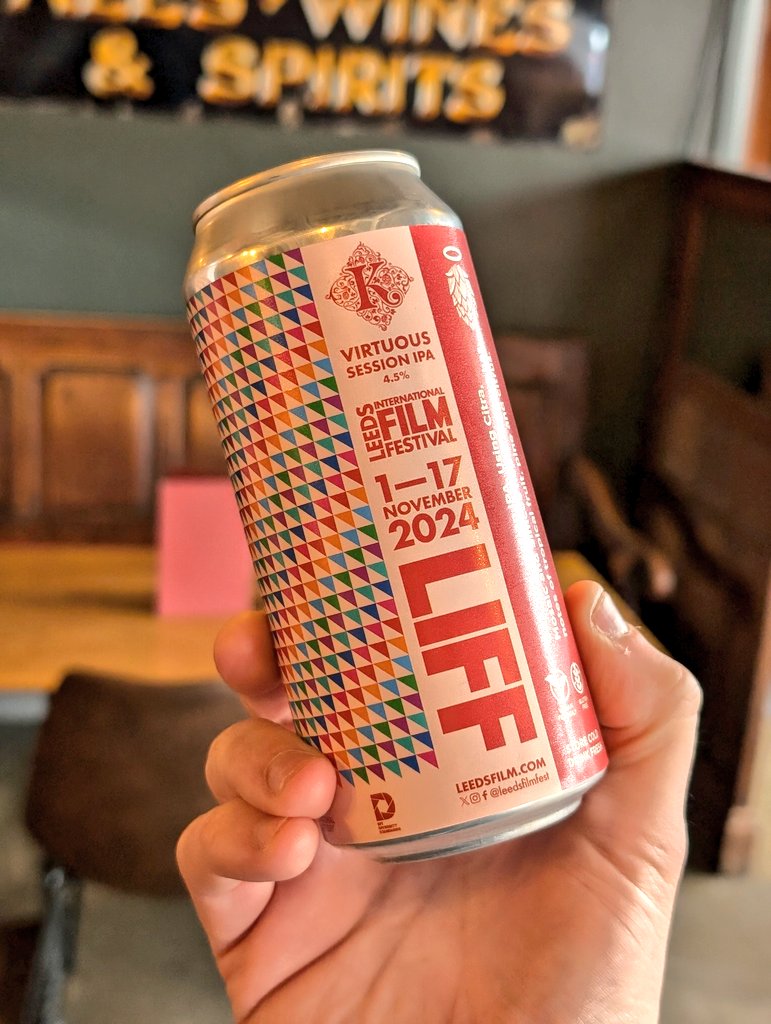 Kirkstall Brewery (@kirkstallbrew) on Twitter photo Happy #LIFF! Limited edition label cans of Virtuous available at participating bars and venues, including here at the Taproom! <a href="/leedsfilmfest/">Leeds International Film Festival - LIFF</a> 🥳 Happy #LIFF! Limited edition label cans of Virtuous available at participating bars and venues, including here at the Taproom! <a href="/leedsfilmfest/">Leeds International Film Festival - LIFF</a> 🥳