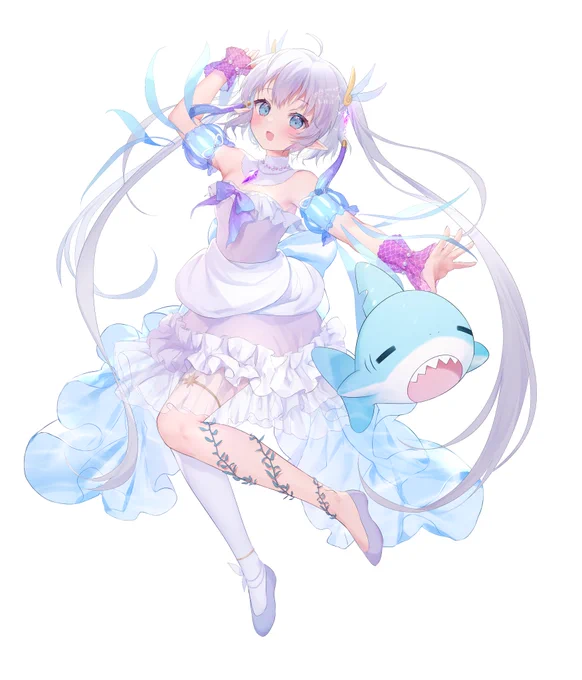 #エルセとさめのぽき #絵柄が好きって人にフォローされたい 