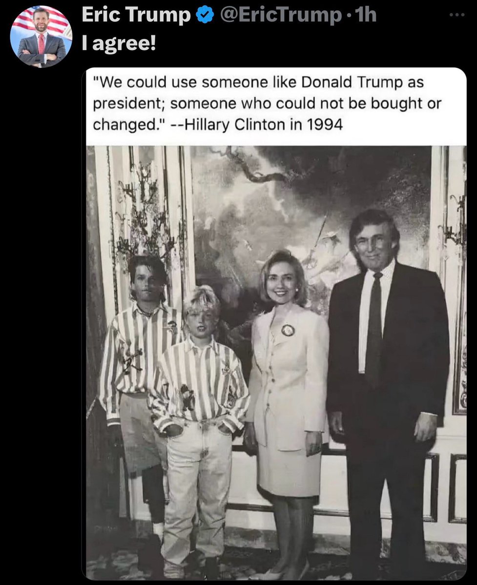 🔥Trump Derangement Syndrome 
       is caused  Media  LIES &amp;  is easy
       to CURE. 🔥

💥Just TURN OFF the LYING MEDIA ! 
💥I bet Hillary wishes she hadn't said
      this...    ⬇️😂😂😂⬇️