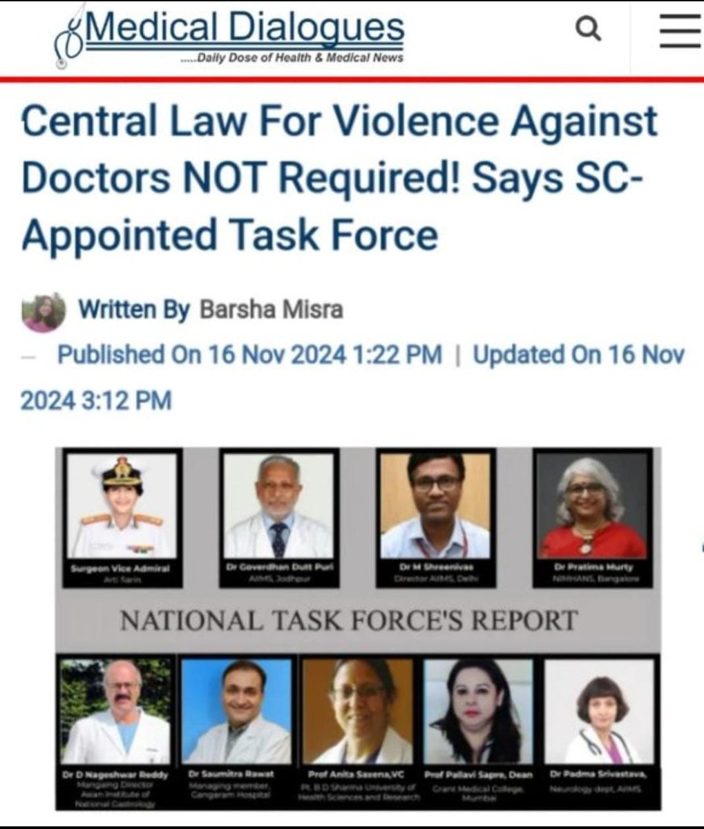 docman_nhk's tweet photo. Welcome to the New India

NO PROTECTION REQUIRED-NTF

NTF had been constituted with doctors of higher institutions where they already present higher security including police TOP in hospitals That's why they couldn’t represent middle &amp; low hierarchy hospitals.

#MEDTwitter #MedX https://t.co/0dO101PCoV
