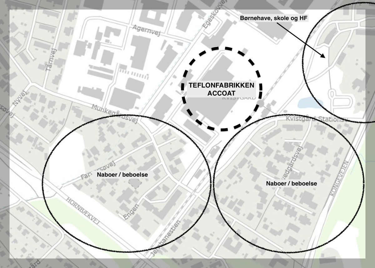 Historien om den PFAS-forurenende fabrik Accoat i Nordsjælland er hårrejsende. 

Jeg har brugt de sidste uger på at grave mig ned i skandalen omkring nordens største teflonfabrik.

Den ligger midt i et boligkvarter og et stenkast til en børnehave. Og blandt ejerne finder man en