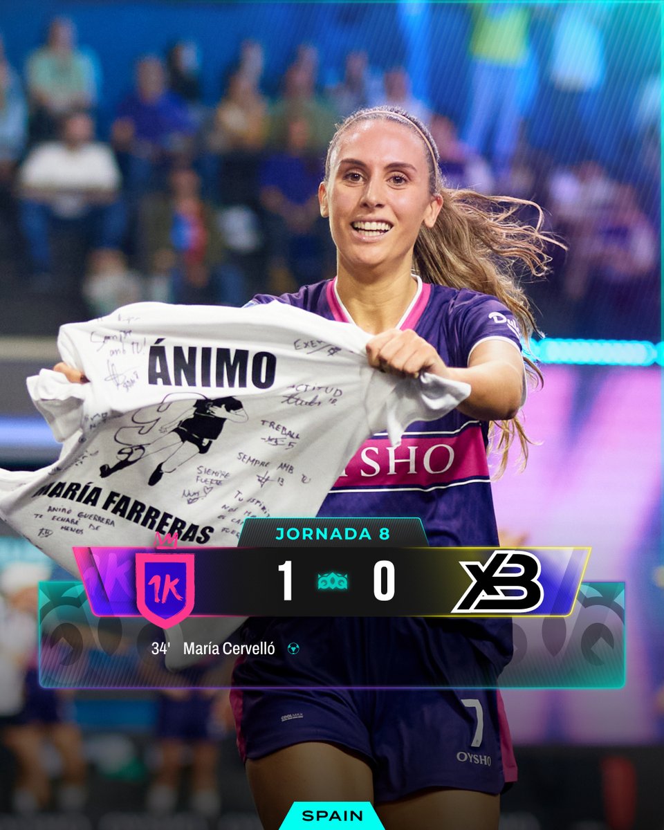 1 K - 0 xBuyer Team.

#QueensLeague #Oysho