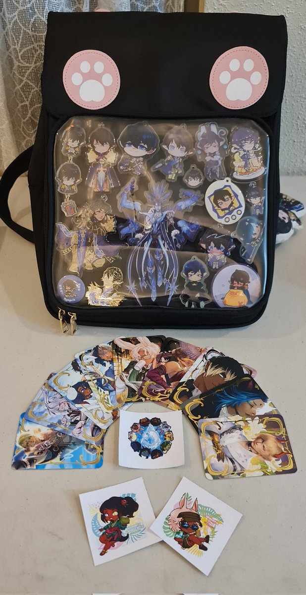 alekilooks's tweet photo. To every #HeWo2FL attendee who played my  Triple Triad / Sticker WoL trade gacha and complimented the Aymeric itabag, you made this fantastic day even better than it was.

Y'all rock! https://t.co/XYR2RnolEg