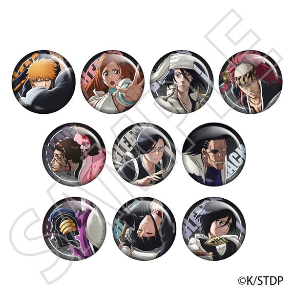 BLEACHブリーチWJ50周年ジャンプフェスタ2019アクリルバッジ扉絵 20241218_BLEACH_ichiran01-