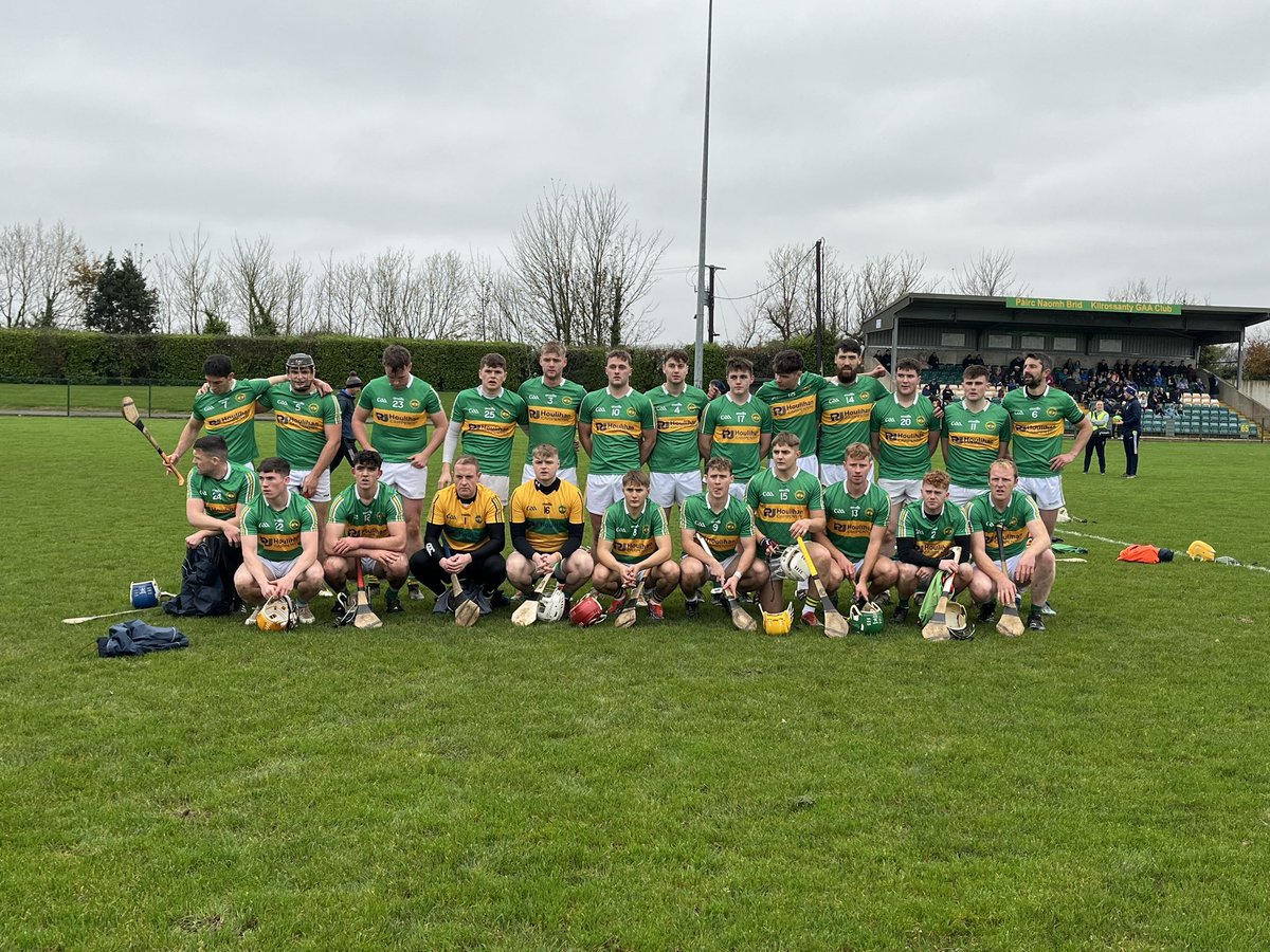 We have reached the munster final after a great game against <a href="/BannerGAAEnnis/">Banner GAA Ennis</a> 
in the AIB Munster Club Junior Hurling Championship Semi Final 
Kilrossanty (Waterford) 3-15 (24) 
The Banner (Clare) 0-20 (20)

Well Done lads 💚💚💛💛