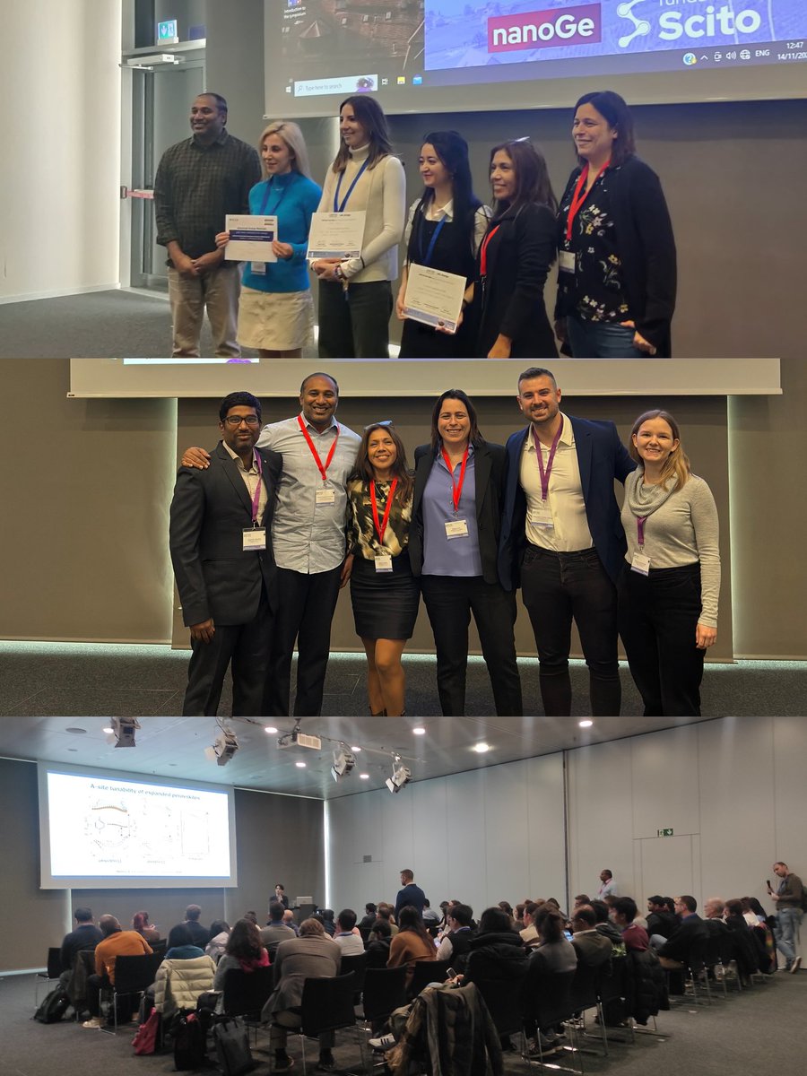 Raquel E. Galian (@raquel_galian) on Twitter photo We thank all the participants of #PeroMAT symposium on #perovskites and related materials at #Matsus Fall 2024 <a href="/nanoGe_Conf/">nanoGeConferences</a> to make this event successful. More than 30 oral contributions were presented and 3 prizes for Ph.D students were supported by <a href="/AdvEnergy/">Advanced Energy</a> and <a href="/aplenergy/">APL Energy</a> We thank all the participants of #PeroMAT symposium on #perovskites and related materials at #Matsus Fall 2024 <a href="/nanoGe_Conf/">nanoGeConferences</a> to make this event successful. More than 30 oral contributions were presented and 3 prizes for Ph.D students were supported by <a href="/AdvEnergy/">Advanced Energy</a> and <a href="/aplenergy/">APL Energy</a>