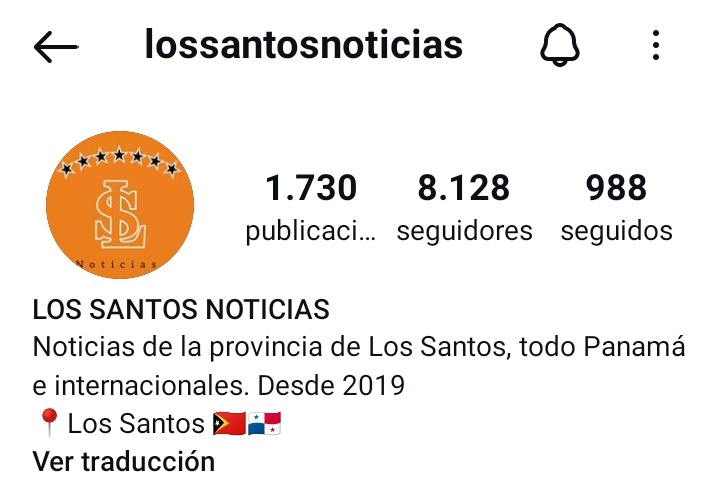 Estamos nuevamente fuera del aire en Instagram por problemas con el ingreso a la página. Estamos trabajando para recuperar la cuenta y seguir informando a la población Santeña sobre el acontecimiento de nuestra provincia y del país entero #lossantosnoticias #panama