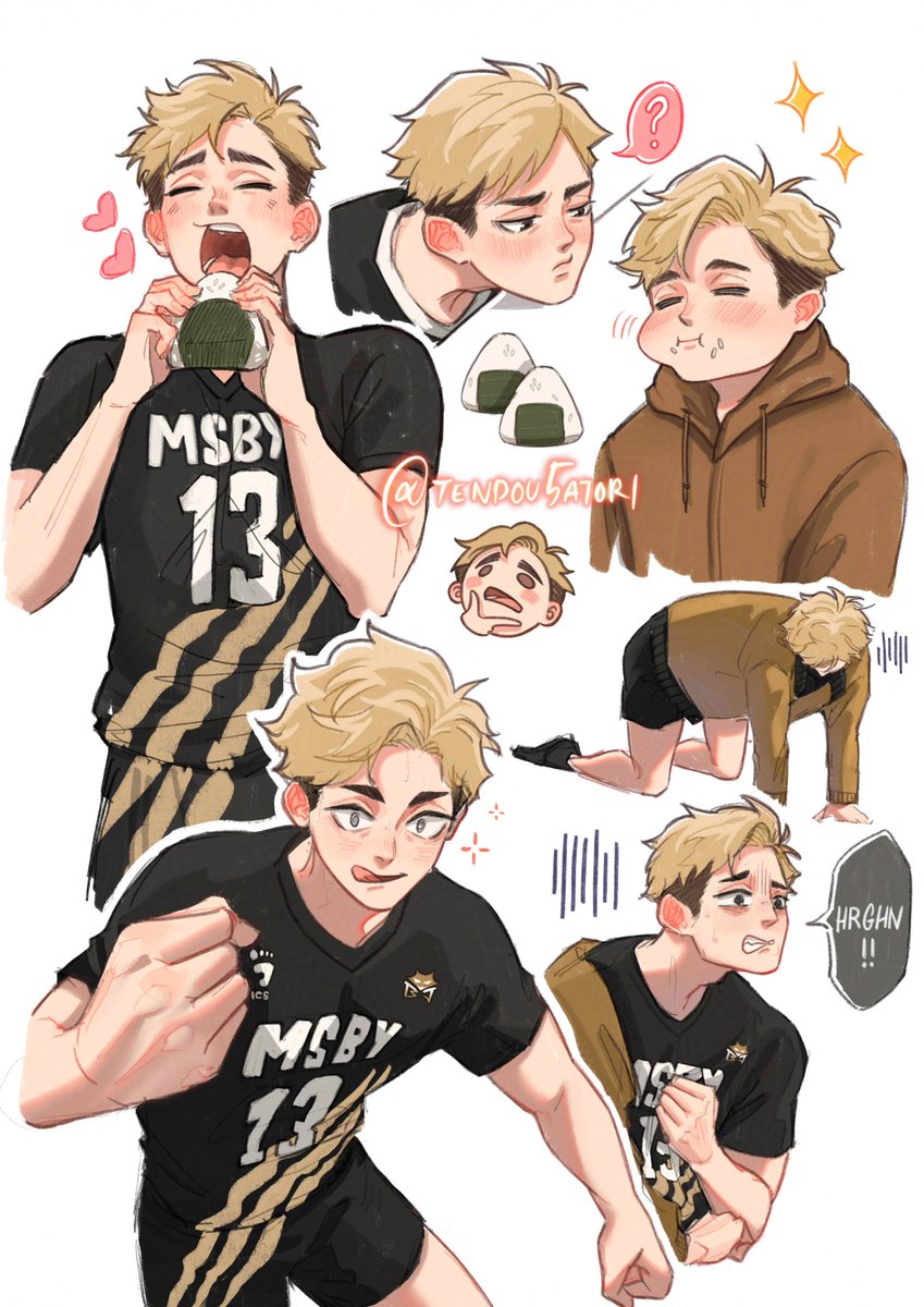 Tendou5atori's tweet image. Atsumu !!
Look at this loser 🥺💕

#Haikyuu #ハイキュー