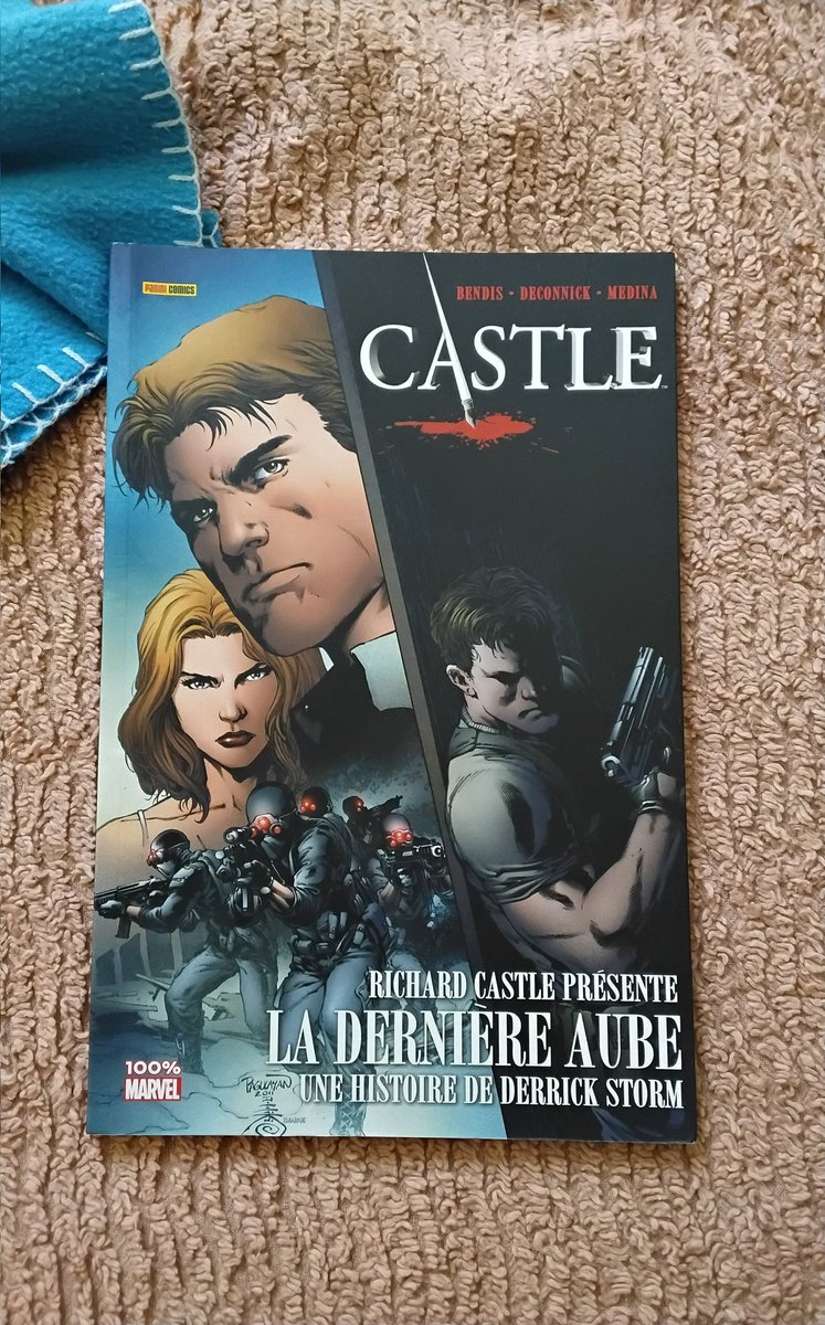 CelPsych's tweet photo. 📚 Dernier arrivage : la BD "Derrick Storm La dernière aube", présentée dans la série #Castle 😊 #richardcastle #derrickstorm #books #thriller #livres #nathanfillion @Castle_ABC @NathanFillion #rickcastle #bookstagram #booklover #book #livre #roman #lecture #comics #marvel https://t.co/QbqIj95tZ0