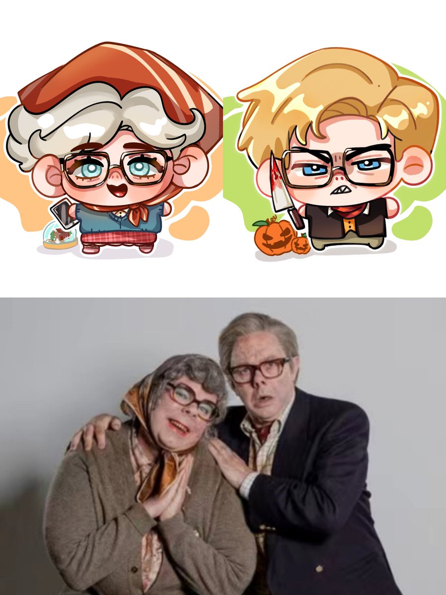 Sugar_baofu's tweet photo. #TheLeagueofGentlemen
#StevePemberton
#ReeceShearsmith
I think Edward found tubbs! 🤭 but I don't say who can tell that I drew them two characters! The deception of some fan works.... https://t.co/STxhAPeUKB