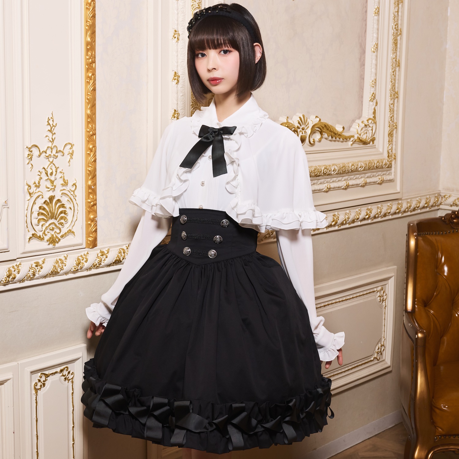 希少　AND ROMEO アンドロミオ　ノースリーブワンピース　ゴスロリ　フリル 希少 AND ROMEO アンドロミオ ノースリーブワンピース ゴスロリ