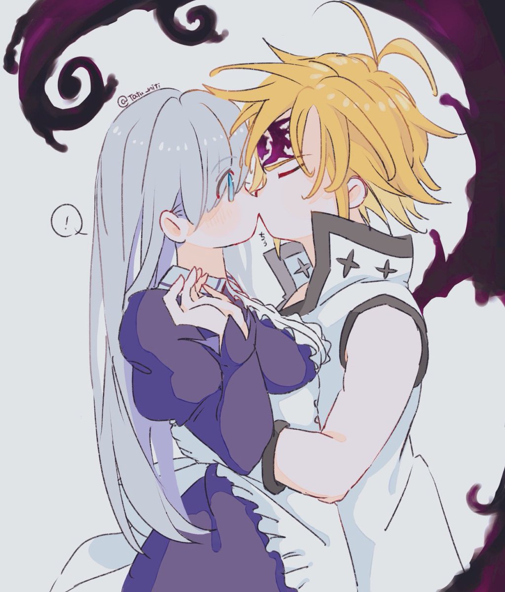 Simata_01's tweet photo. #七つの大罪 #TheSevenDeadlySins 
#メリオダス #エリザベス #メリエリ https://t.co/7mkH0NvDFs