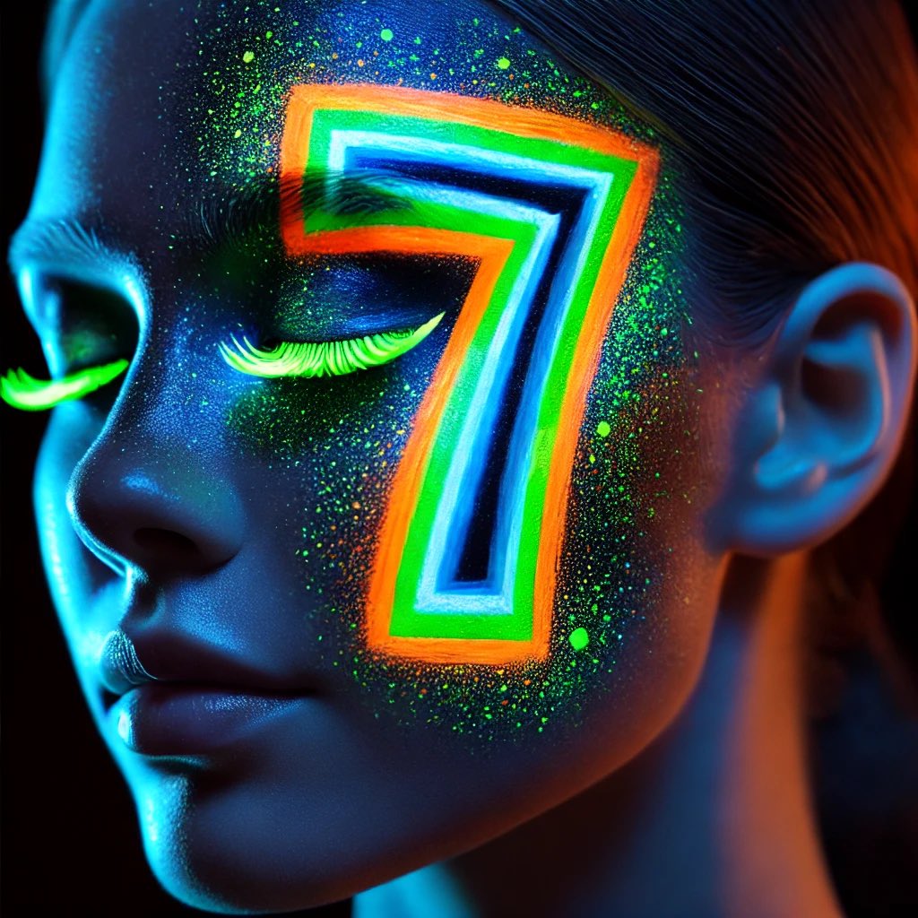 Okay so glow in the dark face paint anyone?