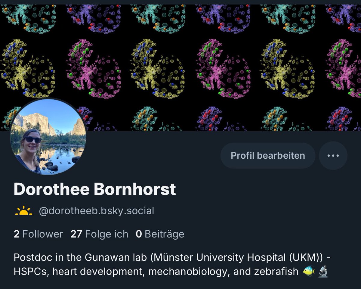 I will also move on to BlueSky🦋please find me there! bsky.app/profile/doroth… #zebrafish #womeninSTEM
