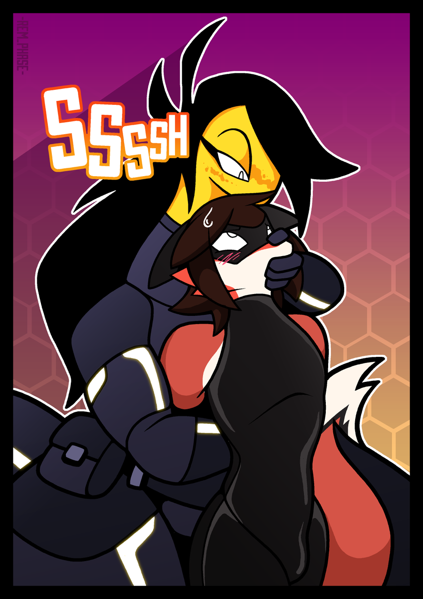 Scarlett won't be causing anymore trouble now Mommy Aviry will take good care of them <3

Fan art for trevhart on 🦋