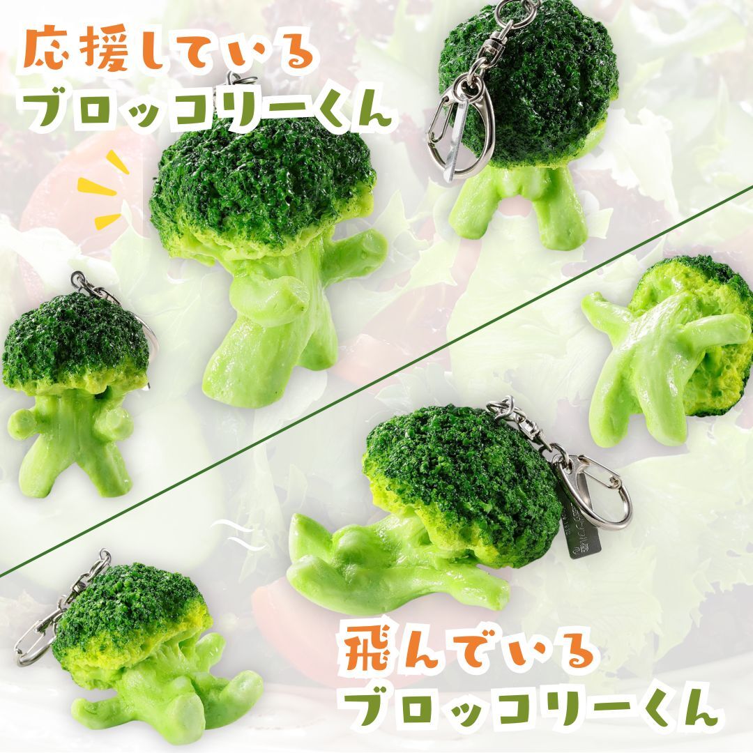 新ポーズ登場！ブロッコリーくん🥦】 ――――――――― どっちのブロッコリー