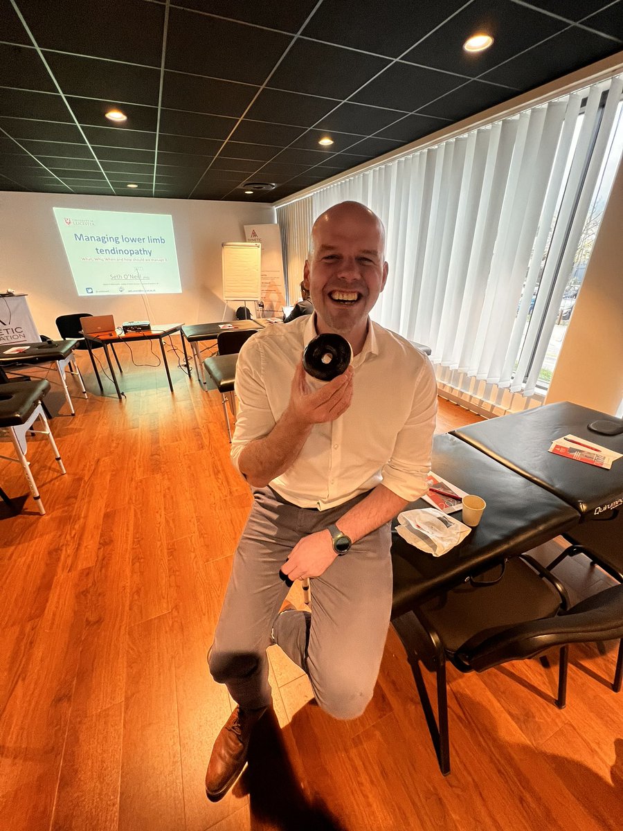 M'Baye Massamba (@massnoir) on Twitter photo Two great days of training with <a href="/Seth0Neill/">Achilles Tendons</a> on lower limb tendinopathies.
A modern take on the donut theory 🤣 Two great days of training with <a href="/Seth0Neill/">Achilles Tendons</a> on lower limb tendinopathies.
A modern take on the donut theory 🤣