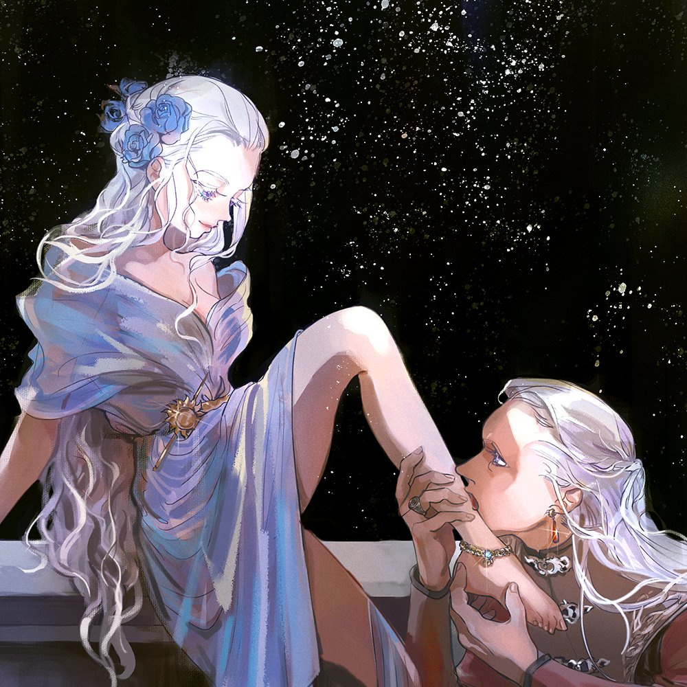 lulu⋆౨ৎ˚ (@swimminpainn) on Twitter photo #daemyra from Sunrise and Moonlight
for <a href="/dornishgoblin/">Alaeyne |Maegor's Goblin Bride|</a>
#rhaenyrasprettyfeet #lulusdoneart #daemyra from Sunrise and Moonlight
for <a href="/dornishgoblin/">Alaeyne |Maegor's Goblin Bride|</a>
#rhaenyrasprettyfeet #lulusdoneart