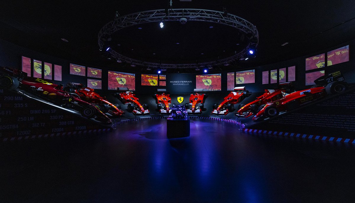 MuseiFerrari's tweet photo. Today marks a very special day. Happy 95th Birthday, @scuderiaferrari! 

Your first @ has to take you to celebrate with us at the Sala delle Vittorie at the #MuseoFerrari in #Maranello  ⬇️

#MuseiFerrari #ScuderiaFerrari #Ferrari https://t.co/at66P5QtJi