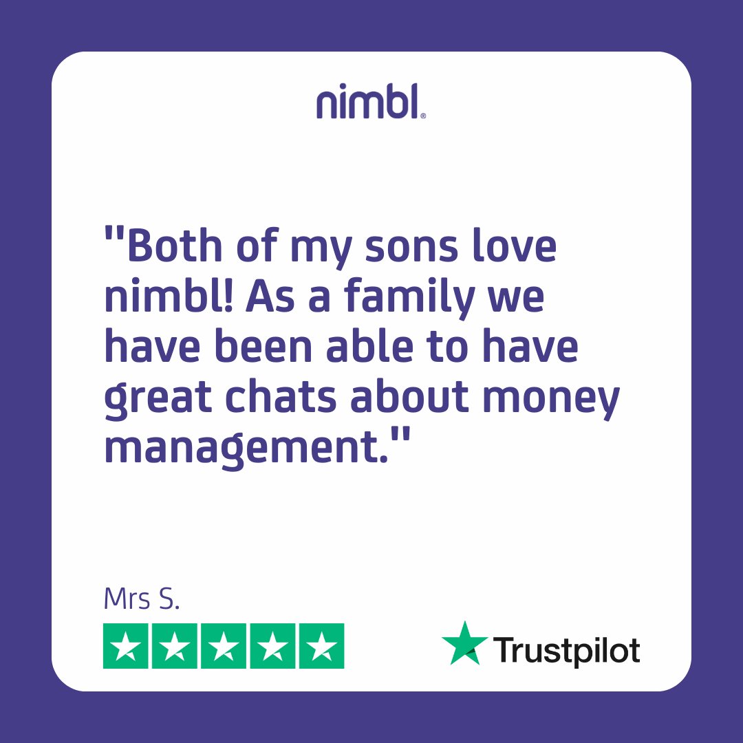 nimbl isn't just an app; it's a game-changer for family conversations about finances. Imagine your children becoming confident with money, making smart decisions, and learning the value of savings—all while having fun!​

eu1.hubs.ly/H0d68c-0