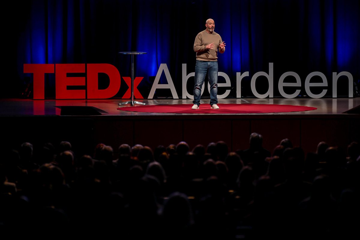 tedxabz's tweet photo. 'Why?' has been a question Steve Beedie has been asking himself all his life. 

As a teen serving in the army, the weight of war finally shattered him and unveiled an identity crisis. His TEDx talk explores how to drop the mask and confront the pain beneath.

#TEDxAberdeen https://t.co/wTGh4lTFkI