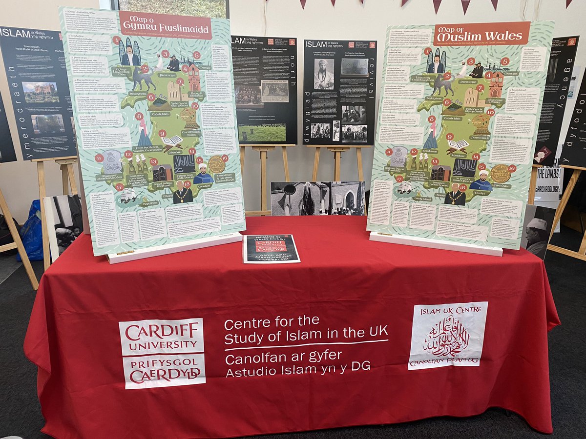 Islam UK Centre (@islamukcentre) on Twitter photo Today we are at Cardiff West Community High School for the <a href="/BeingHumanFest/">Being Human Festival</a> with our #IslamInWales history project! <a href="/CUHistArchRel/">Cardiff Uni History, Archaeology and Religion</a> Today we are at Cardiff West Community High School for the <a href="/BeingHumanFest/">Being Human Festival</a> with our #IslamInWales history project! <a href="/CUHistArchRel/">Cardiff Uni History, Archaeology and Religion</a>