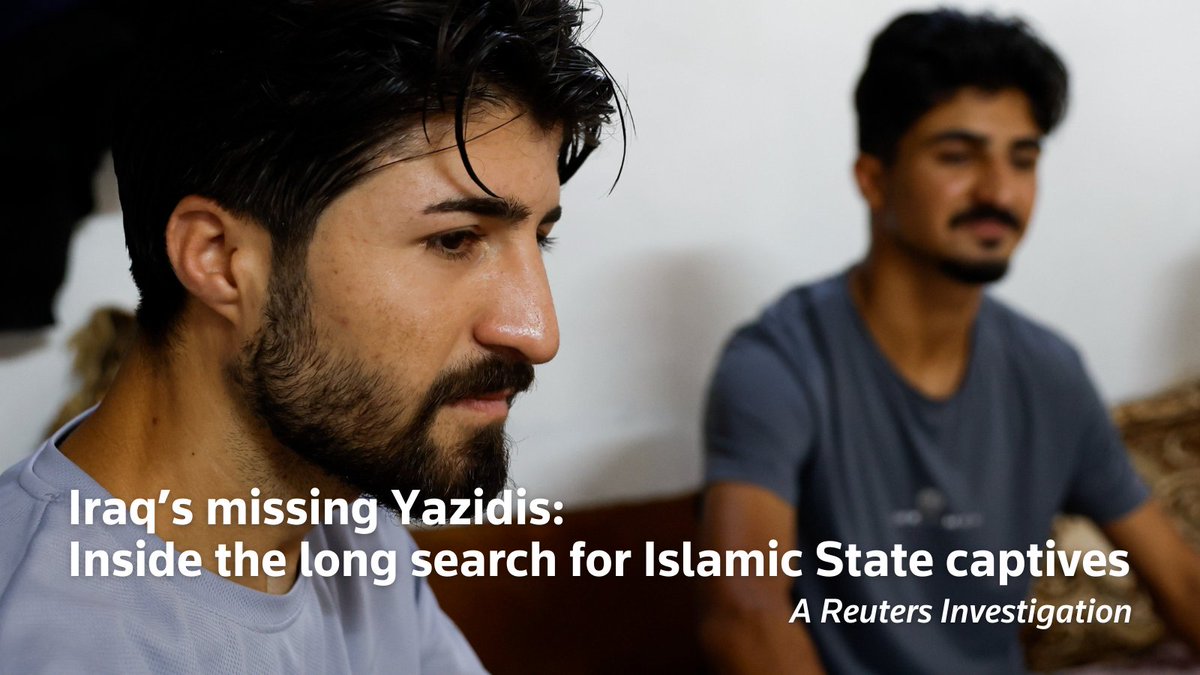 Reuters (@reuters) on Twitter photo Aydin Hadid Talal thought his whole family had been killed in Islamic State’s assault on Iraq’s Yazidi religious minority. Then last year, the 20-year-old received messages from a Facebook account he didn’t recognize, asking about a missing brother reut.rs/3UYh0cf Aydin Hadid Talal thought his whole family had been killed in Islamic State’s assault on Iraq’s Yazidi religious minority. Then last year, the 20-year-old received messages from a Facebook account he didn’t recognize, asking about a missing brother reut.rs/3UYh0cf