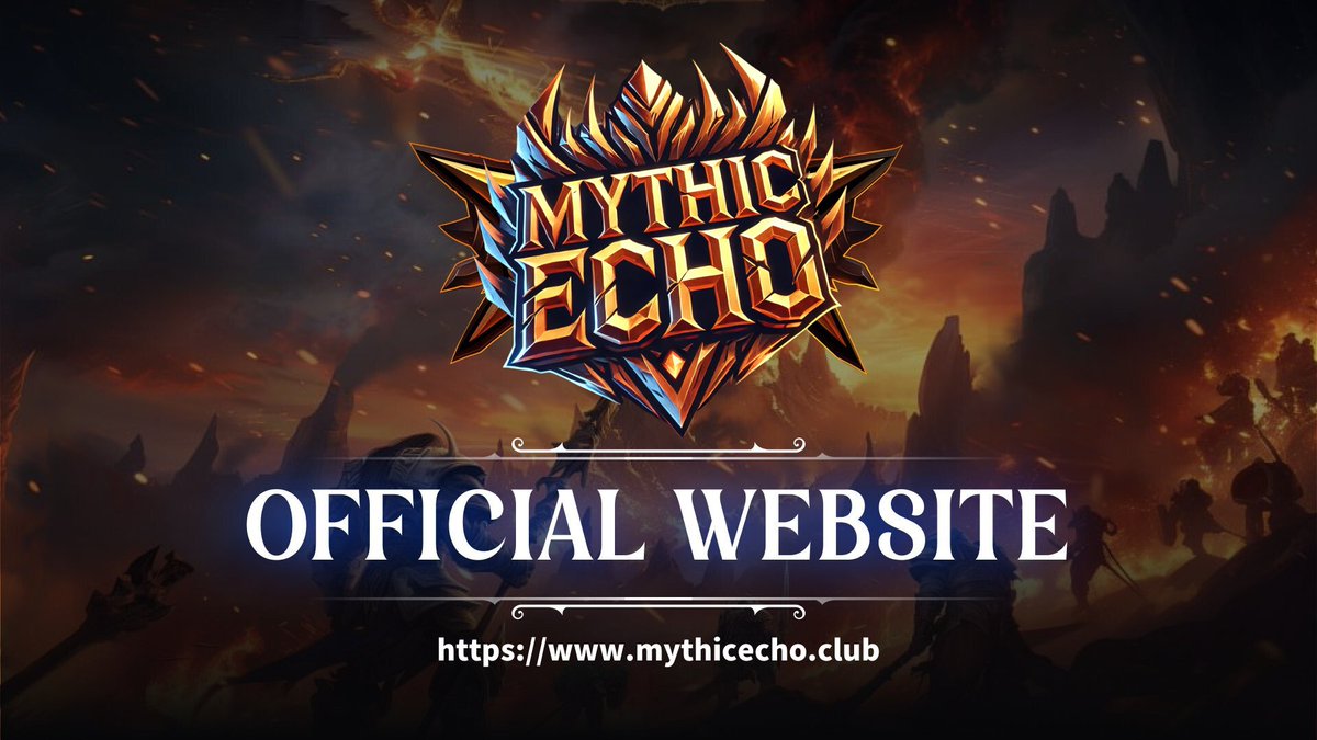 mythic_echo's tweet photo. 🚀  Welcome to the Mythic Echo Website🃏✨

Dive into an innovative blockchain-based CCG set in the  legendary world of Norse mythology.

Join us now: https://t.co/ZMs5UJMyuu

Become part of a #ME community that's pioneering the future of Web3 gaming.  🎮

#NFTFi #GameFi #Web3 https://t.co/Zb6jLh0LUp