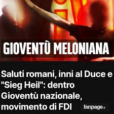 SenatoreF's tweet photo. @urziale @FratellidItalia Eggià i #meloni arroganti difendono  #azioneStudentesca cioè i loro squadristi a processo per i pestaggi fuori dal  liceo michelangelo Firenze 
Quando Sciogliete @Giov_Nazionale fascistelli allevati a  pane odio e  duce
Vergogna portate solo violenza https://t.co/QyEmUTk4wQ