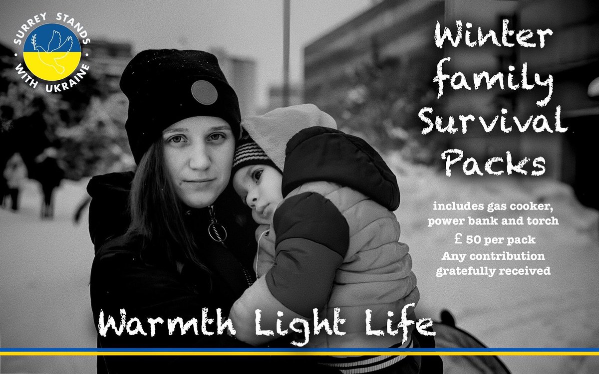 SurreyStands's tweet photo. Good morning all! Hope you all have good weekends. 🙏🏻
‼️Our winter aid fundraiser has stalled‼️
We need your help to get it going again please by donating and sharing.
We are and will be incredibly grateful for your help. 💙💛
#warmthlightlife #wewontstop
https://t.co/7qNOHkDYm5