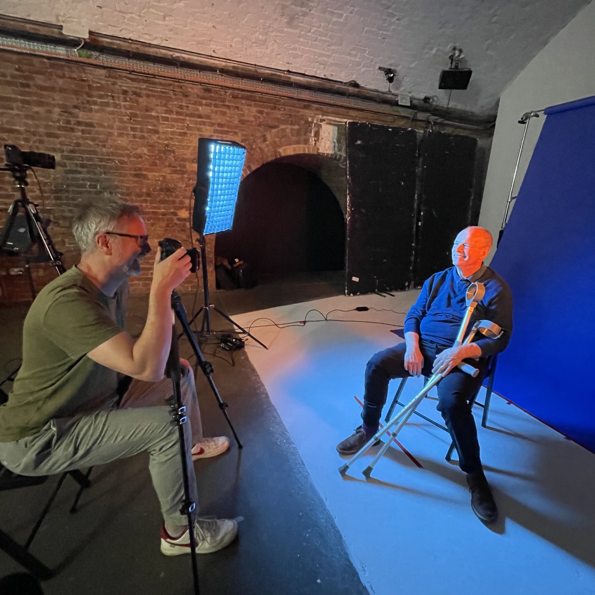mssocietyuk's tweet photo. Stopping MS will make history, but no history maker stands alone.
Last week, we launched our Stop MS Christmas Appeal with our History Makers film. 🎥
Today, we’re sharing some behind the scenes snaps of our incredible #MSHistoryMakers
Find out more: https://t.co/kpraWmSQ92 https://t.co/58sHBHW34g