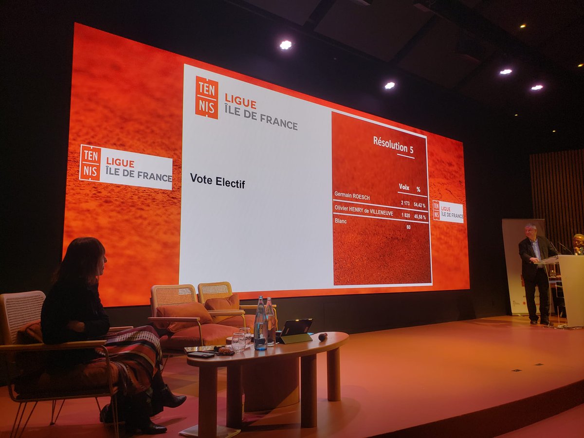 #FFT Germain Roesch réélu président de la ligue Ile-de-France de la <a href="/FFTennis/">FFT</a>