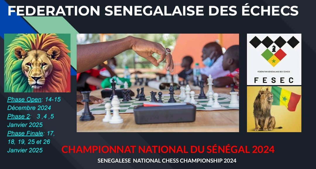 Les dates du Championnat du Sénégal sont désormais fixées 🇸🇳
Un immense bravo à nos équipes pour leur travail remarquable qui a rendu cela possible !🇸🇳