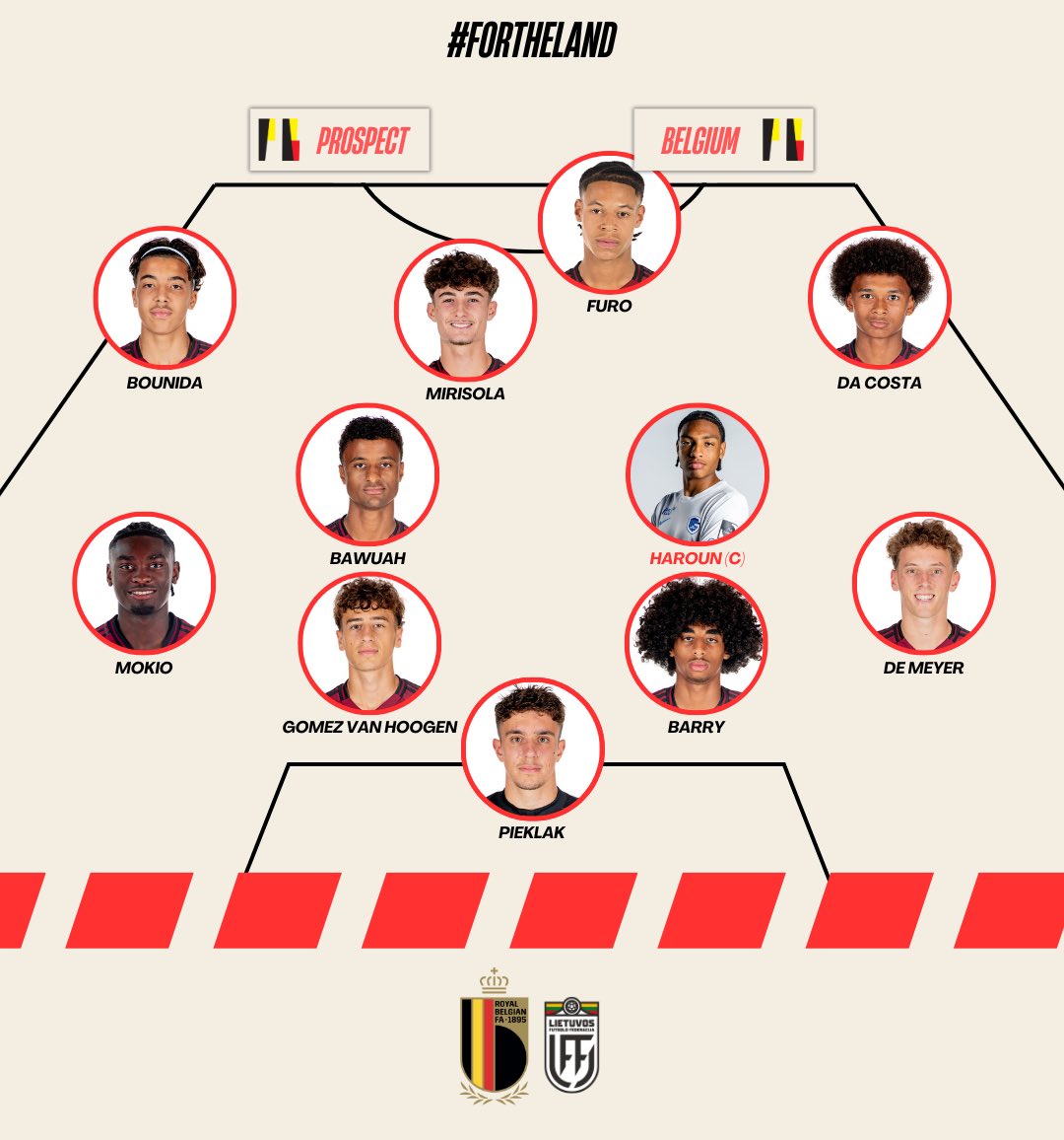 ProspectBelgium's tweet photo. [U19🇧🇪]
14’ Composition actualisée.

🇧🇪1-0🇱🇹

#ForTheLand🇧🇪 #BELLTU 🇧🇪🇱🇹 #U19EURO https://t.co/dtes82QJqA