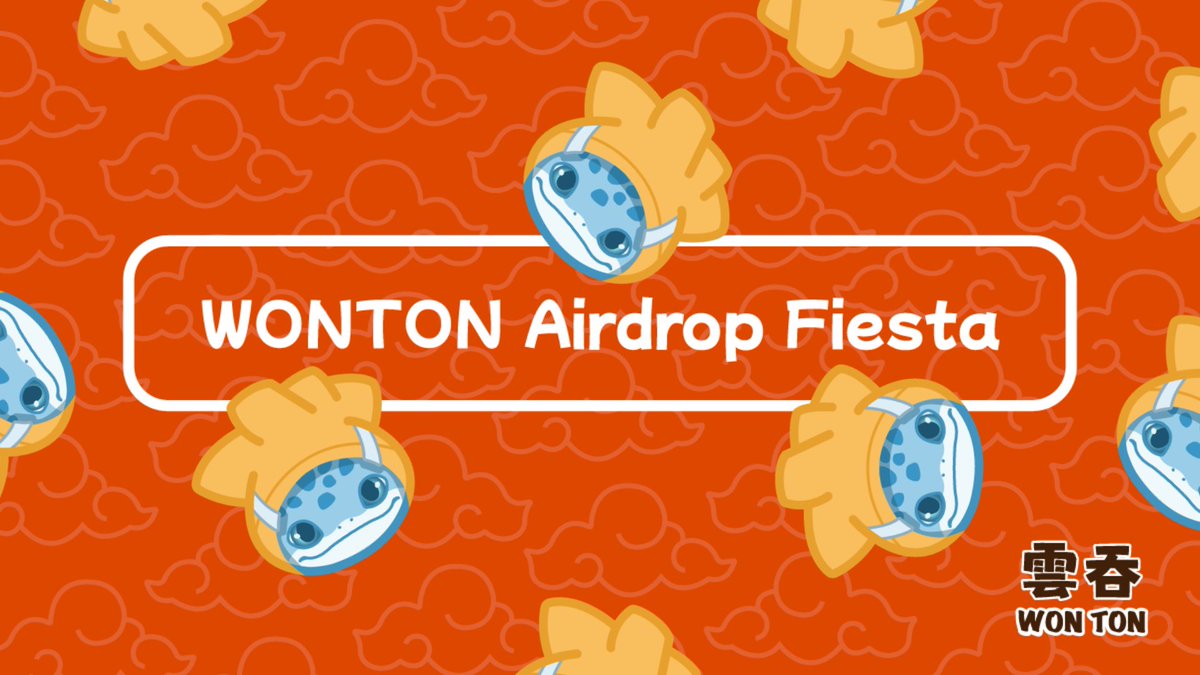 [#WONTON Airdrop Fiesta] <a href="/TryTon_On_Ton/">TryTon</a>

🦎TryTon #WONTON Holders Reward:

🥇 Top 1-5 : 6000 $TRT (~$60)
🥈 Top 6-10 : 3000 $TRT (~$30)
🥉 Top 11-30 : 750 $TRT (~$7.5)
🎁 Another 30 Random Holders: Mystery WONTON

🎁 100 Random Users who have done all 2 Tasks of TryTon will earn