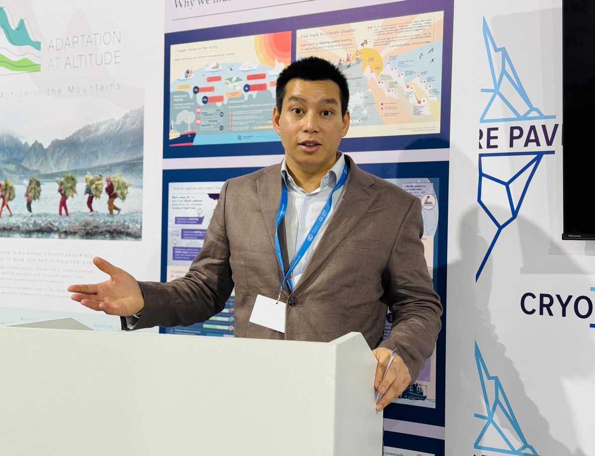 We've kicked off our #COP29 program with two events today 🙌
A big thank you to the organisers, panelists, speakers, and attendees for joining us! 🧊
Meet our experts at our upcoming events: 
🔗 news.grida.no/nbspgridarenda…
#glaciers #cryosphere #plasticpollution