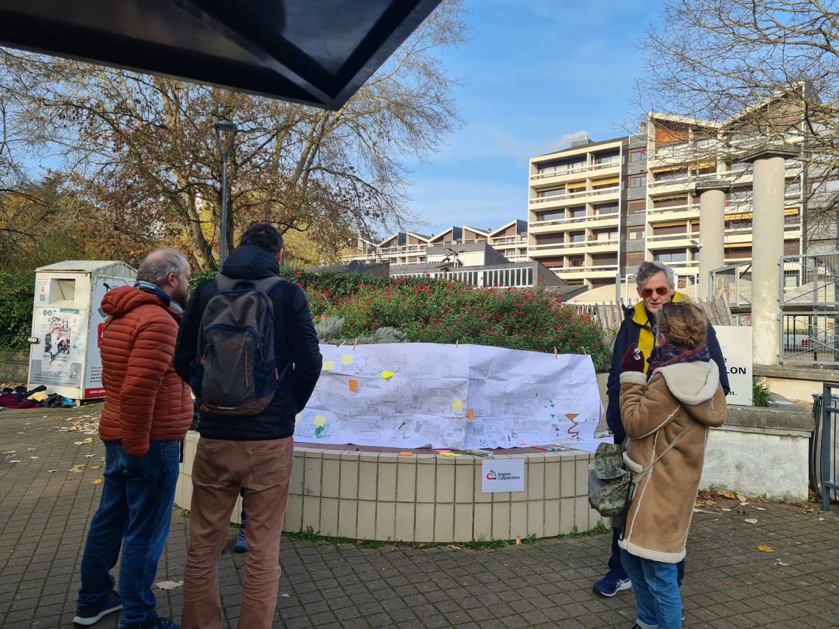 Autres sujets remontés par les habitants d’Angers rencontrés ce matin 
 : la culture, de plus en plus élitiste, coupée des citoyens ; la difficulté de circuler en sécurité, notamment pour les cyclistes ; la place de la nature en ville…